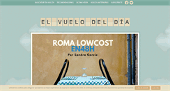 Desktop Screenshot of elvuelodeldia.com